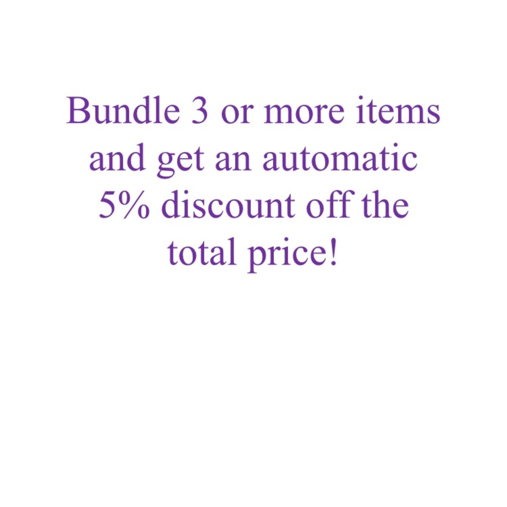 Bundle Discount ♥️